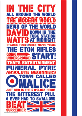 The Jam Music Poster